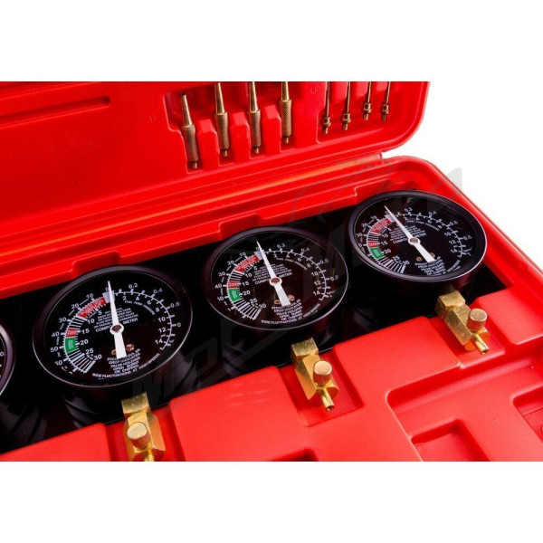 4-Carb Carburetor Synchronizer set manometers + heads