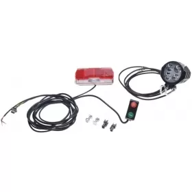 FRONT AND REAR LIGHT SET FOR E-BIKE 12-60V
