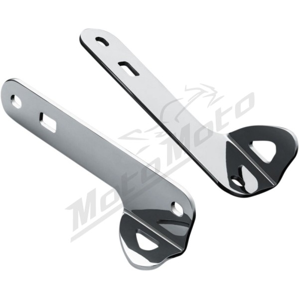 KURYAKYN Teardrop Tie-Down Brackets Harley Davidson FLHT / FLHTK / FLHXSE / FLHX / FLHTCU 1690/1977 14-24