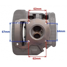 Cylinder head YAMAHA 125cc