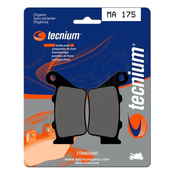 TECNIUM Street Organic Brake pads MA175 Gas Gas / Royal / Fantic / Husqvarna / KTM 125/700 99-26