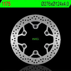 NG Front Fixed Brake Disc 276X124X4.0mm Daelim / Hyosung / Italjet 125cc 03-10