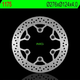 NG Front Fixed Brake Disc 276X124X4.0mm Daelim / Hyosung / Italjet 125cc 03-10