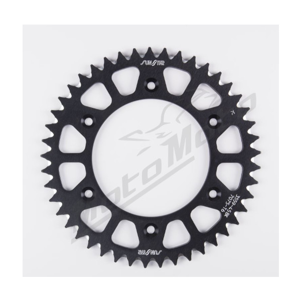 SUNSTAR 520 Galinė žvaigždutė juoda Honda CR / Beta RR 125-250 83-25