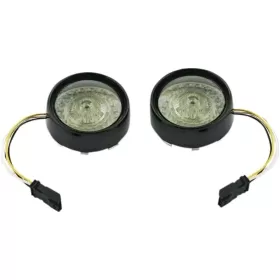 CUSTOM DYNAMICS ProBEAM® Ringz Bullet Bezel LED Turn Signal Harley Davidson FLHS / FLHTCUTGSE 1340-1923cc 92-23