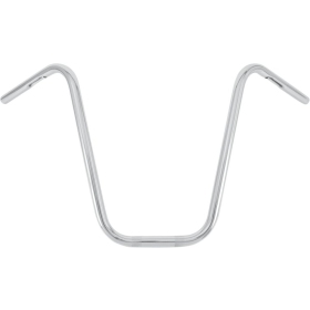 BURLY BRAND 1" Narrow Bottom Ape Hanger Handlebar Silver Ø25,4mm 840mm Harley Davidson XL 883-1200cc 2016-2022