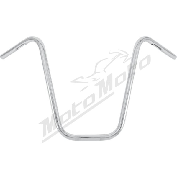 BURLY BRAND 1" Narrow Bottom Ape Hanger Handlebar Silver Ø25,4mm 840mm Harley Davidson XL 883-1200cc 2016-2022