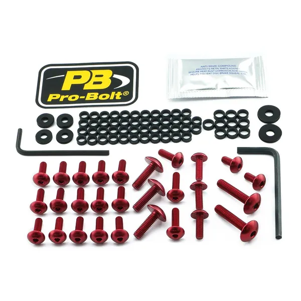 PRO BOLT Aluminium Fairing Bolt Kit for Kawasaki Ninja 650cc 17-25