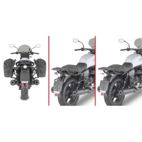 KAPPA Quick Mount Remove X Side Bag Holders Moto Guzzi V7 853 Stone 21-25