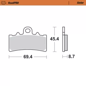 Moto-Master Brakepads Bmw/ Husqvarna/ Ktm