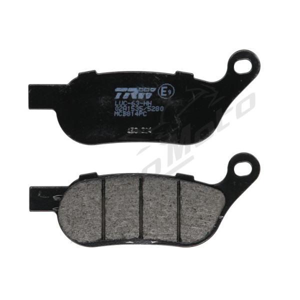 TRW Route Organic front / rear brake pads MCB548PC Harley Davidson FLSTF / FXDC / FXST / FXSTC 1584 08-11