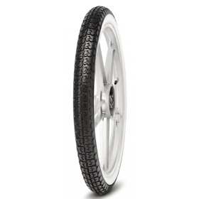 Mitas front / rear tire 2.25-17 B4 WW WHITE SIDE 39J TT