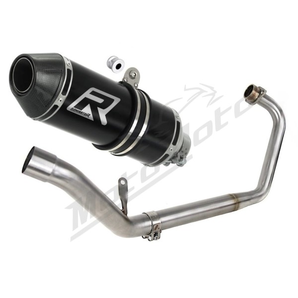 Honda CBR 150 R 2011-2018 Dominator Full Exhaust System HP3 BLACK + dB killer