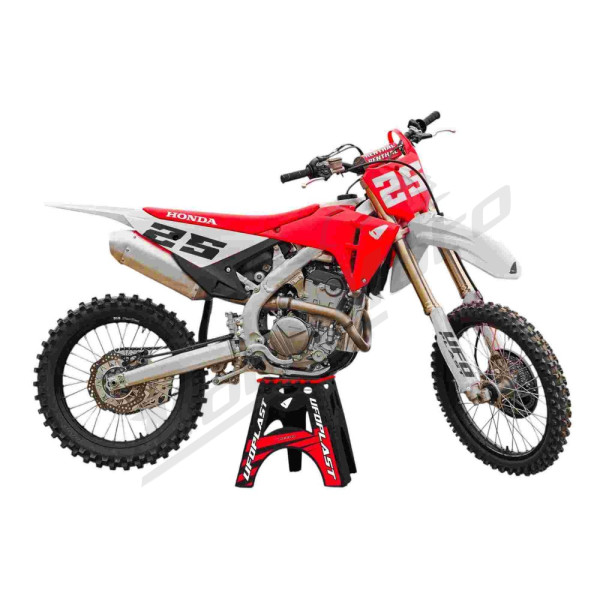 Polisport Plastic Kit WHITE / RED / BLACK Honda CRF 250-450cc 25-26