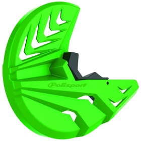 Polisport disko apsauga su priekinės šakės apatinės dalies apsauga Kawasaki KX 250/450cc 13-22 Žalia