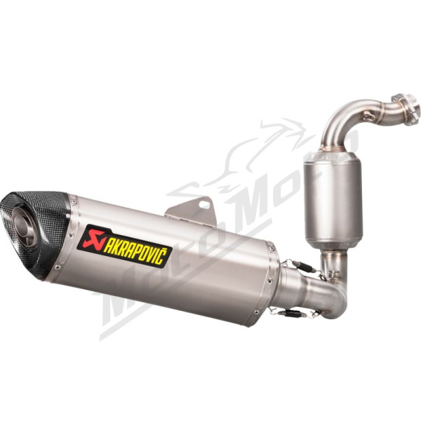 AKRAPOVIC Racing Line Exhaust System Stainless Steel / Carbon Fiber BMW G 310 16-24