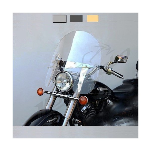 MOTOSHIELDS Windscreen KAWASAKI VN 900 VULCAN CLASSIC 2006 2013 Height 45 CM