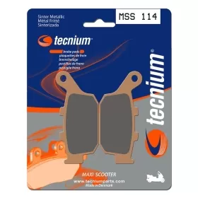 TECNIUM Maxi Scooter Sintered Metal Brake pads MSS114 Honda / Zontes 250/310cc 00-24
