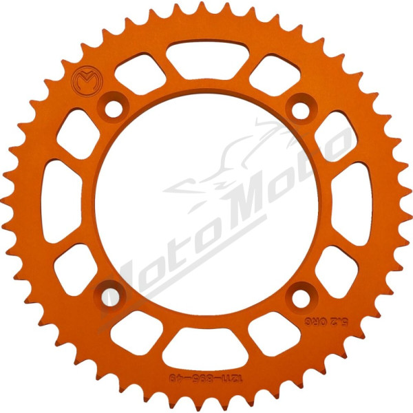 MOOSE OFFROAD HARD-PARTS Rear Aluminum Sprocket 49T Gas Gas / Husqvarna / KTM 85-105cc 03-24