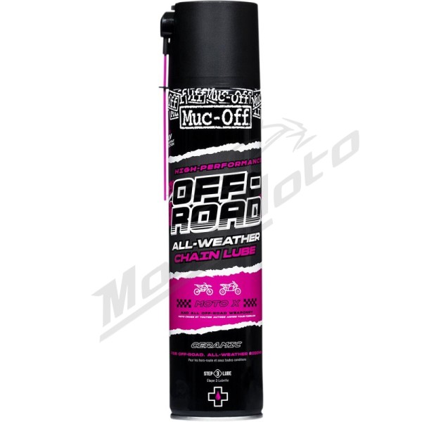 MUC-OFF Off Road All Weather Chain Lubricant 400ml