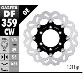 GALFER Rear brake disc Suzuki GSX R 1000 2016