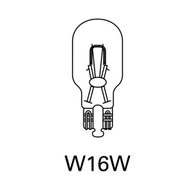 Light bulbs Oxford W16W / W2.1 x 9.5d 12V 16W 10pcs