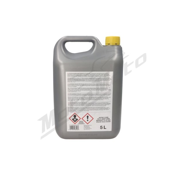 Aušinimo skystis THERMOTEC G12+ / G30 geltonas 5L