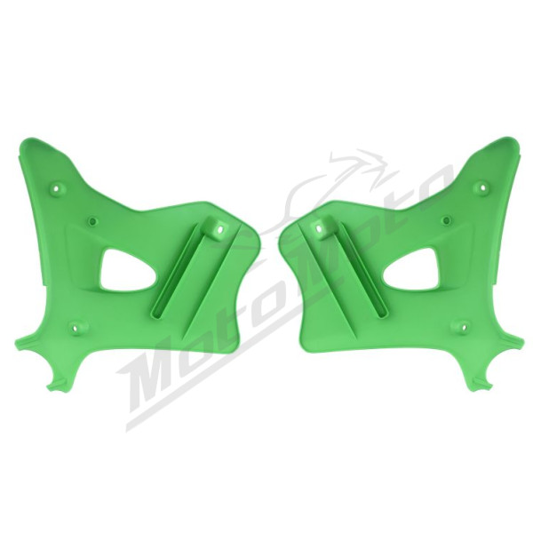 Radiatoriaus plastikai žali KAWASAKI KX 125-250cc 1996-1998