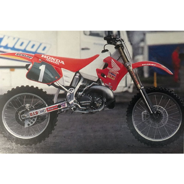 Tecnosel Team Honda Sėdynės Užvalkalas Honda CR 125-250R 92-97