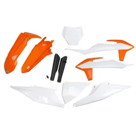 UFO White/Orange Body Kit KTM SX / SX-F 125-450cc 19-22
