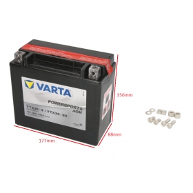 Batterie Moto VARTA AGM YTX9-BS 8Ah 135A