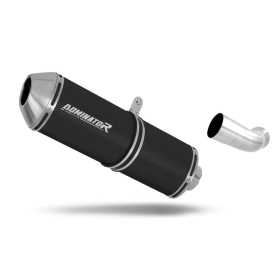 BMW K1300GT 2009-2011 Dominator Exhaust Silencer Muffler OVR BLACK + dB killer