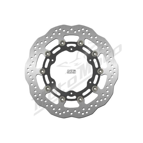 NG Priekinis plaukiojantis stabdžių diskas 320X132X5mm Yamaha FJR / MT-01 / XV 1300-1700cc 03-19