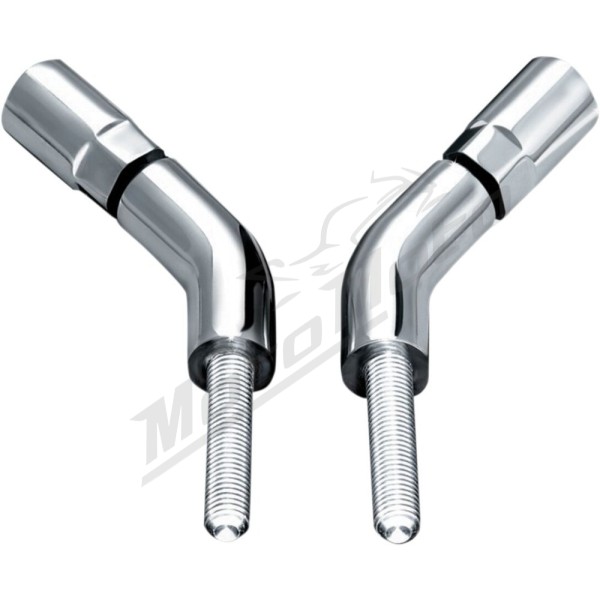 KURYAKYN Mirror Stem Extenders chrome 2pcs Harley Davidson