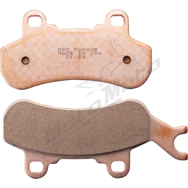 EBC Long-Life Sintered "R" Brake Pads CAN AM COMMANDER / DEFENDER / TRAXTER 600-1000 16-24