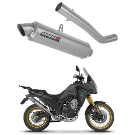 Dominator Exhaust Silencer Muffler GPF + dB killer Rieju Aventura 500 2023-2026
