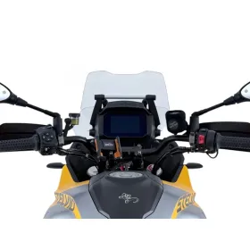 WRS Windscreen Sport W/ Radar Clear Moto Guzzi Stelvio 1000 ABS 24-25