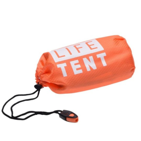 Emergency survival shelter orange 150x65mm