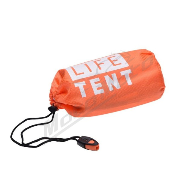 Emergency survival shelter orange 150x65mm