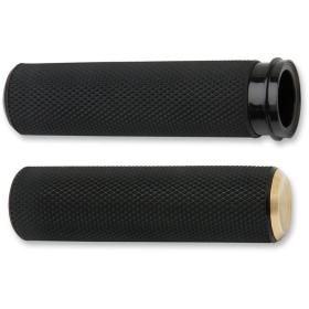 ARLEN NESS Knurled Grips Harley Davidson FLD / FLHR / FLHRC / FLHRCI / FLHRI / FLHRS / FLHRSEI / FLHS 883-1800cc 81-22