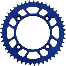 MOOSE OFFROAD HARD-PARTS Rear Aluminum Sprocket 47T Suzuki / Yamaha 80-85cc 82-19