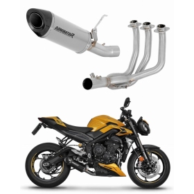 Triumph Street Triple 765 RS 2024-2025 Dominator Full Exhaust System Titanium HP8 + dB killer