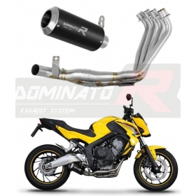Exhaust kit Dominator GP BLACK Honda CB 650F 2014-2018