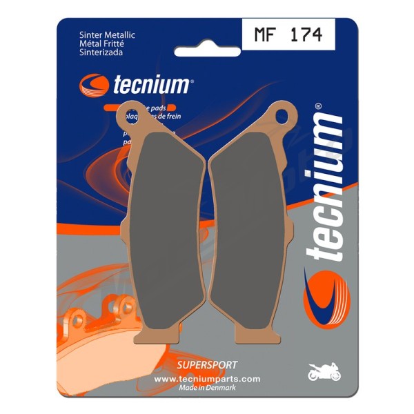TECNIUM Street Performance Sintered Metal Brake pads MF174 Gas Gas / KTM / BMW / Husqvarna / Aprilia / CF Moto 250/1130 90-26