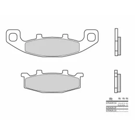 BREMBO Street Carbon Ceramic stabdžių trinkelės priekinės KAWASAKI / SUZUKI 50-1000cc 1985-1999