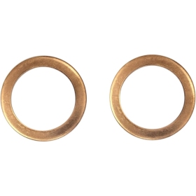 DRAG SPECIALTIES Fork Damper Tube Mount Washers Harley Davidson FLD / FXD / FXDB / FXDBA 1450-1800cc 06-17