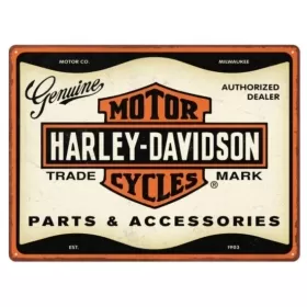 Metalinė lentelė HARLEY-DAVIDSON PARTS 20x30