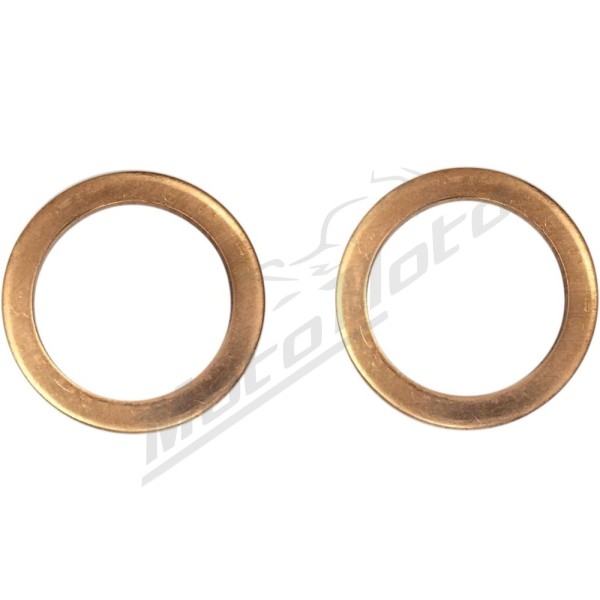 DRAG SPECIALTIES Fork Damper Tube Mount Washers Harley Davidson FLD / FXD / FXDB / FXDBA 1450-1800cc 06-17