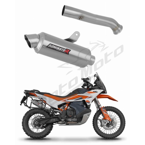 KTM 790 Adventure / R 2019-2025 Dominator Exhaust Silencer Muffler GPF + dB killer