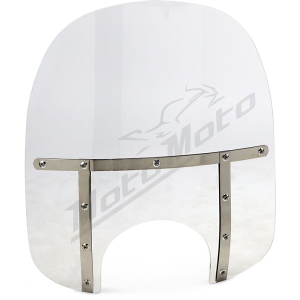 MEMPHIS SHADES METRIC Memphis Fats Windshield 48,5x56cm Harley Davidson / Honda / Indian / Kawasaki / Suzuki / Yamaha 50-1500 72-25